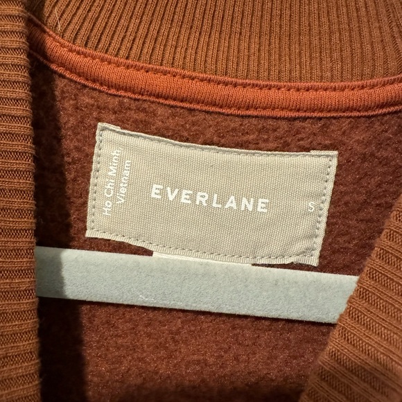 Rust Everlane Teddy Crewneck - Picture 2 of 3